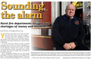 An interview with the fire chief